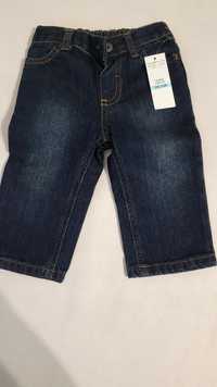 Nowe jeansy  Calvin Klein 6/9 m