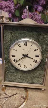 Часы каминные Молния,в мраморе, СССР