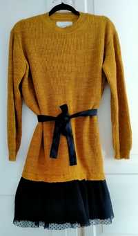 Sweter sukienka tunika by o la la..