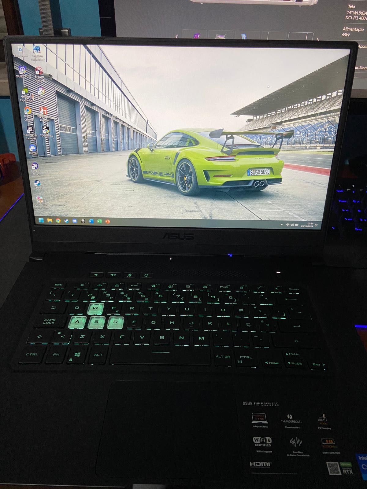 Asus TUF 15 com garantia