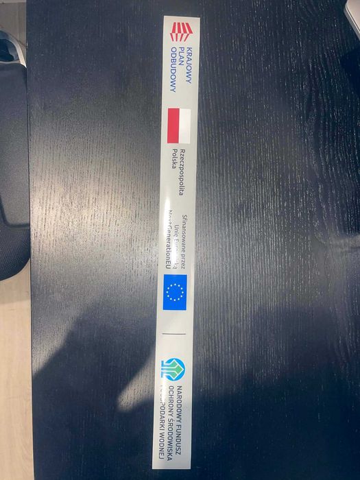 Naklejka MAGNETYCZNA KPO Dofinansowanie na samochód PROGRAM NaszEauto