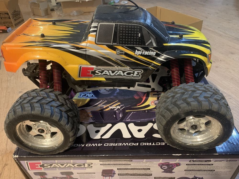Sprzedam RC model elektryczny HPI Racing E-Savage + drugi na części !!