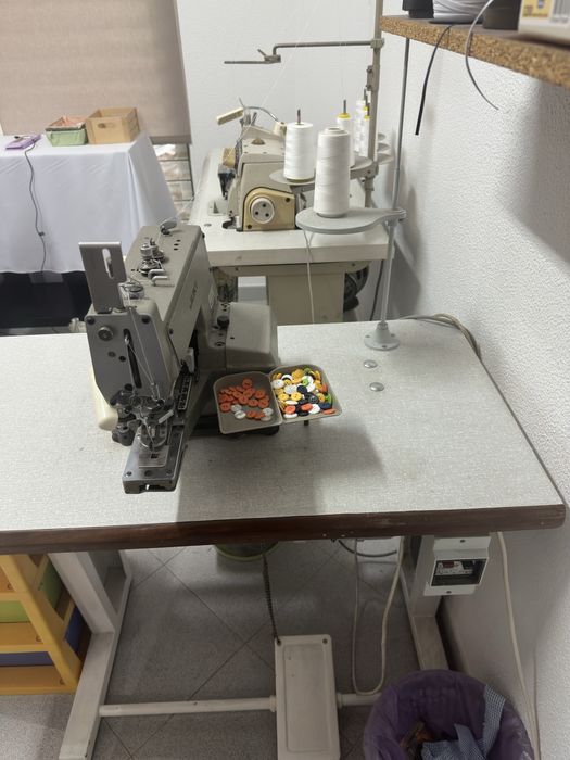 Maquina de pregar Botões
