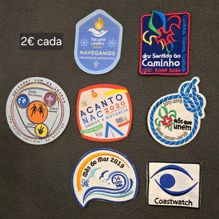 Insígnias Escutistas Colecionáveis