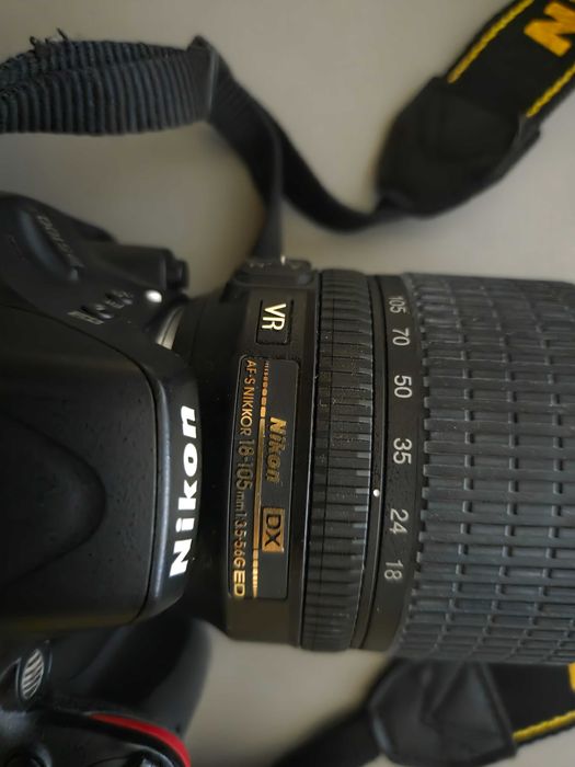 Nikon D5100 + obiektyw Nikkor 18–105mm VR