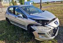 Peugeot "308" silnik 1.6hdi części, drzwi, skrzynia biegów, fotele