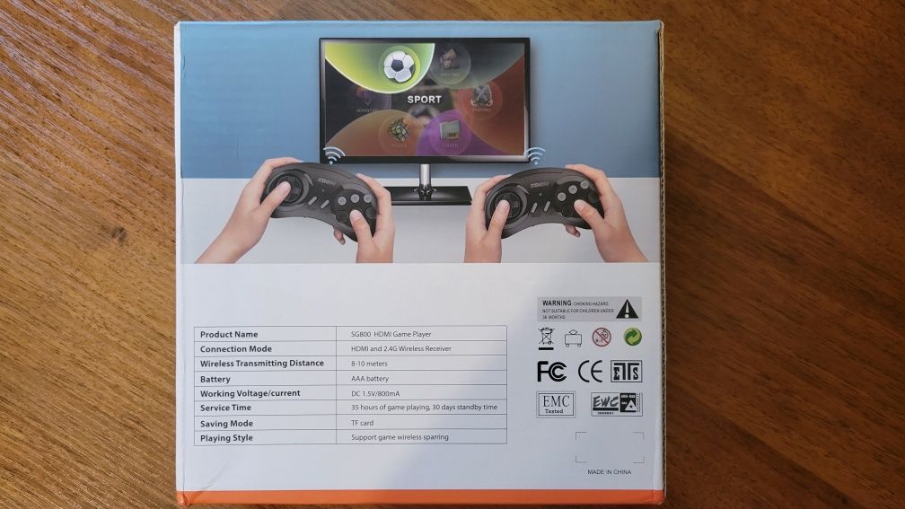 Приставка Денди и Сега hdmi SG800