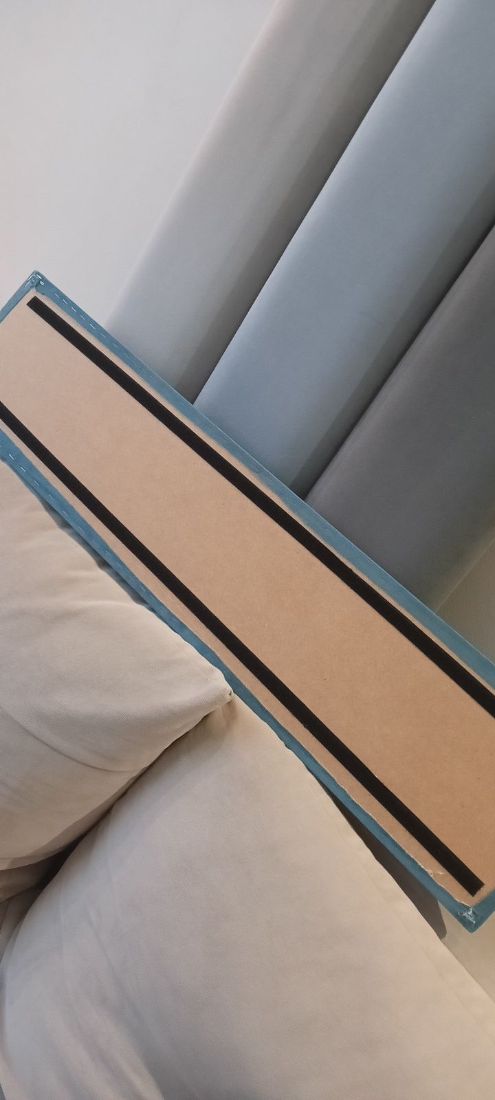Panele dekoracyjne wezgłowie 90x20m welur