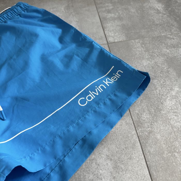 Szorty kąpielowe / kąpielówki | Calvin Klein | rozm. L | Niebieskie