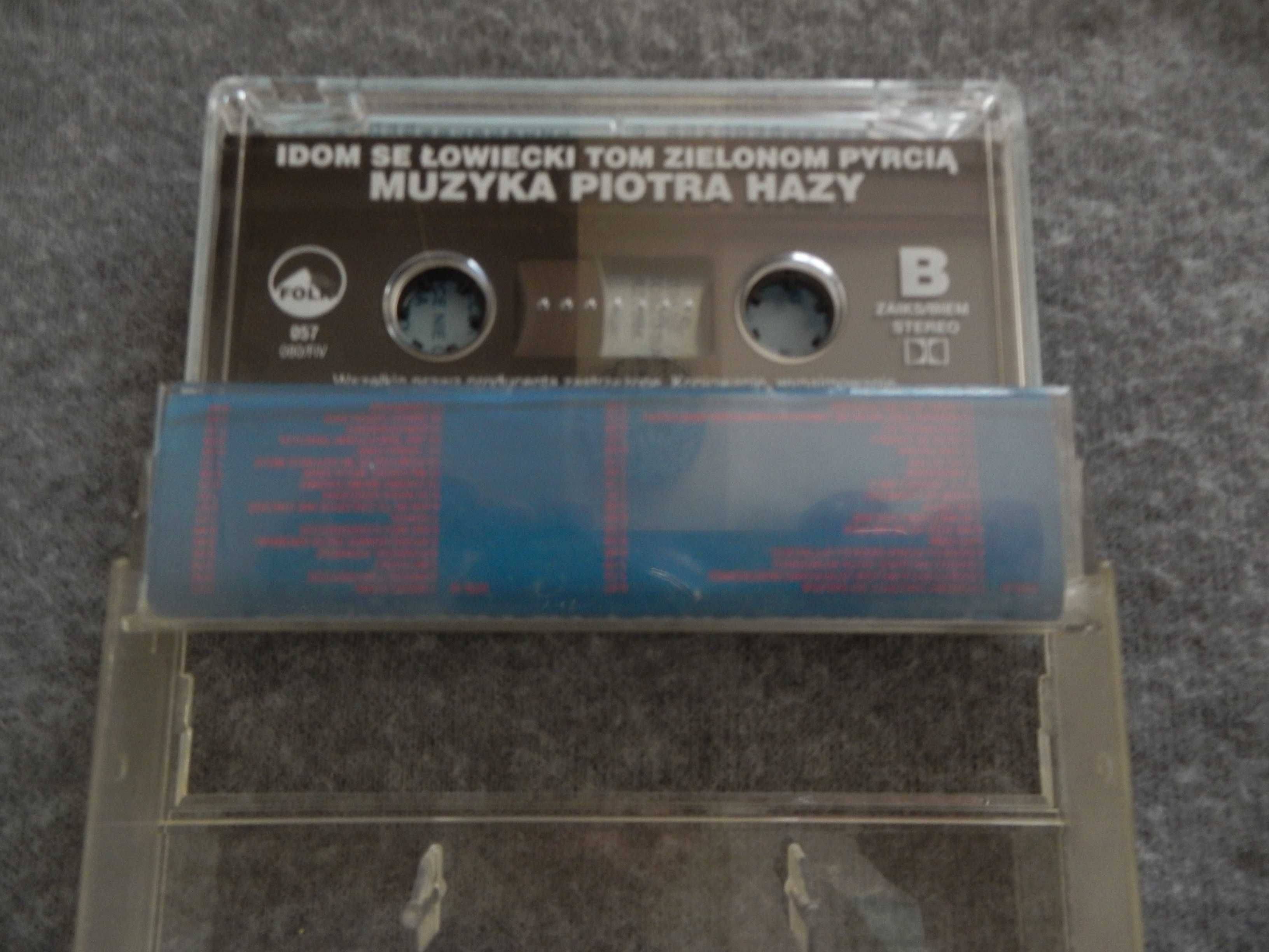 Kaseta magnetofonowa Muzyka Piotra Hazy