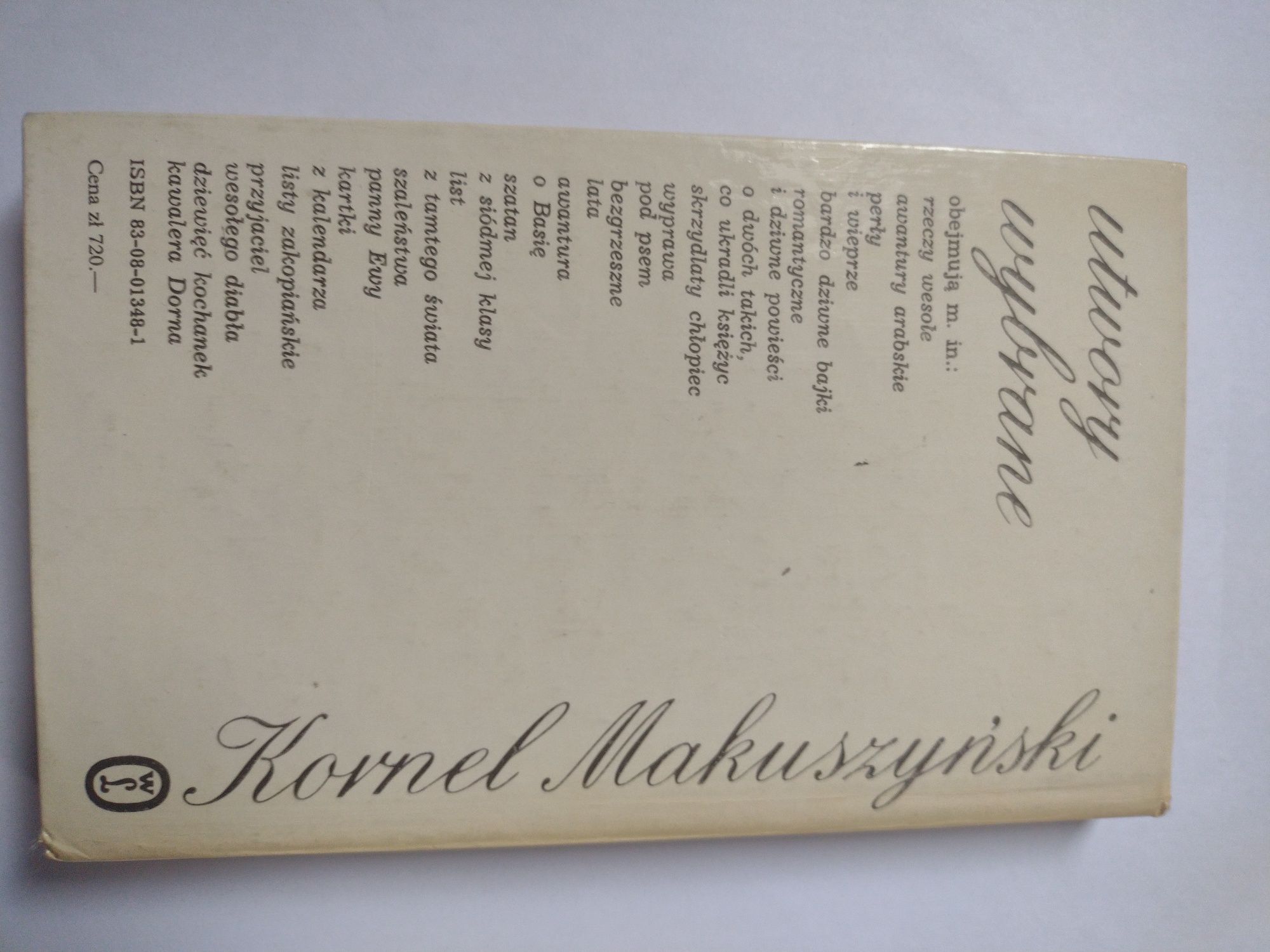 Kornel Makuszyński Poezje wybrane