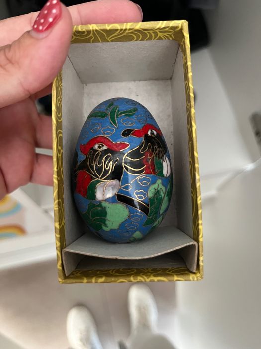 Ovo Chinês porcelana