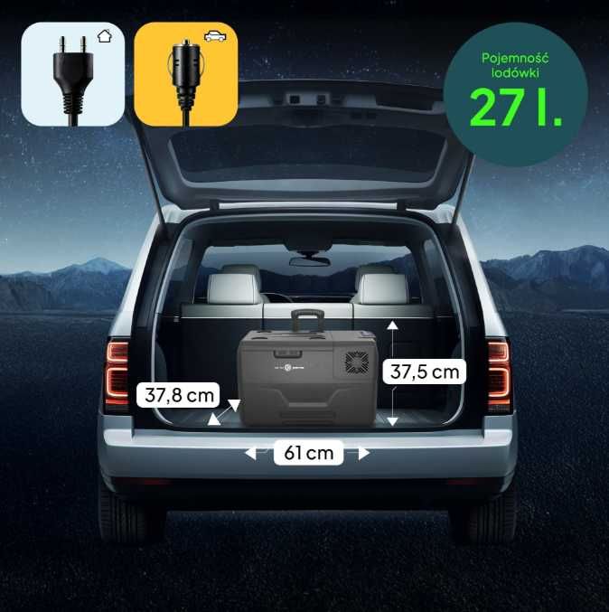 Lodówka kompresorowa Peme Expedition 30 Dark Sky/Sklep/FV23%/