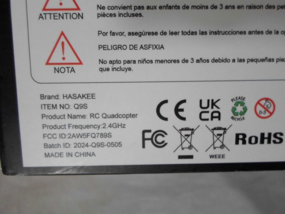 Квадрокоптер Q9s  14+ Радіокерований дрон з утриманням висоти