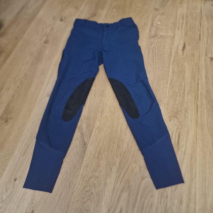 Bryczesy granatowe Decathlon 152