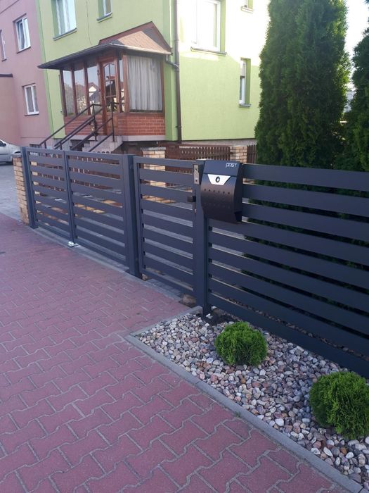 .. Przęsło ogrodzeniowe 100x20 płot palisadowy, wysoka jakość!