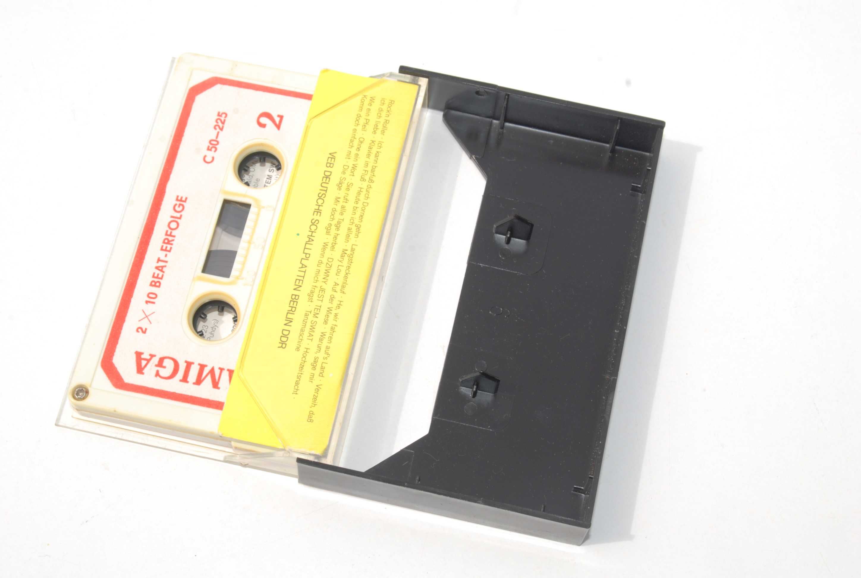 Stara kaseta magnetofonowa 2x10 Beat Erfolge Niemen Rodowicz Amiga DDR