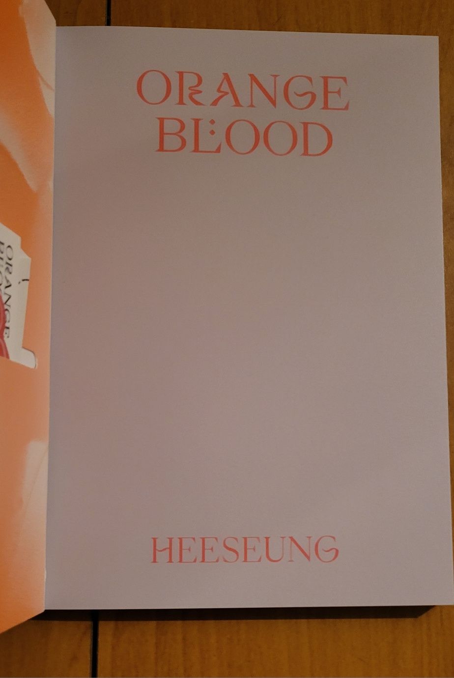 Enhypen Orange Blood Engene ver. Heeseung