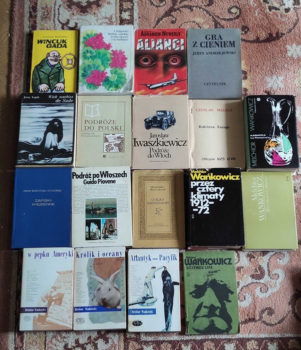 Melchior Wańkowicz - zestaw 10 książek + 1 książka gratis