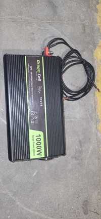 Przetwornica 12V na 230V Green Cell INV08 1000W