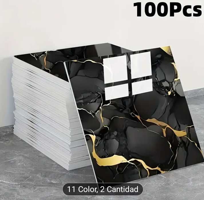 100 mosaicos papel tapiz. De imitacao marmor autodesivo