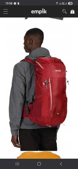 Plecak trekkingowe ze stelażem REGATTA 35 L