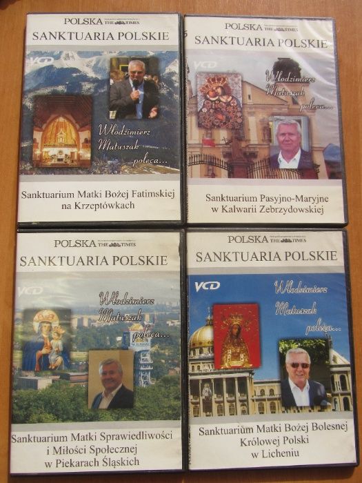Sanktuaria Polskie na płytach DVD
