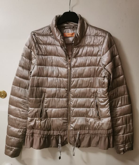 Lekka pikowana kurtka cappuccino S