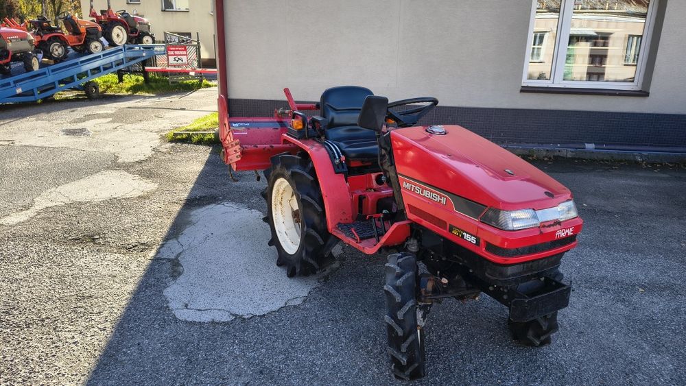 Traktorek Japoński Mitsubishi MT 155 D 15 KM Glebogryzarka
