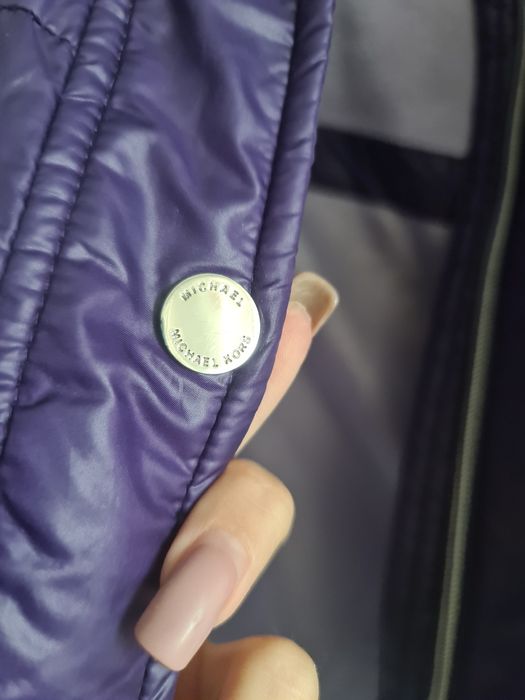 Пальто Michael Kors фиолетовое