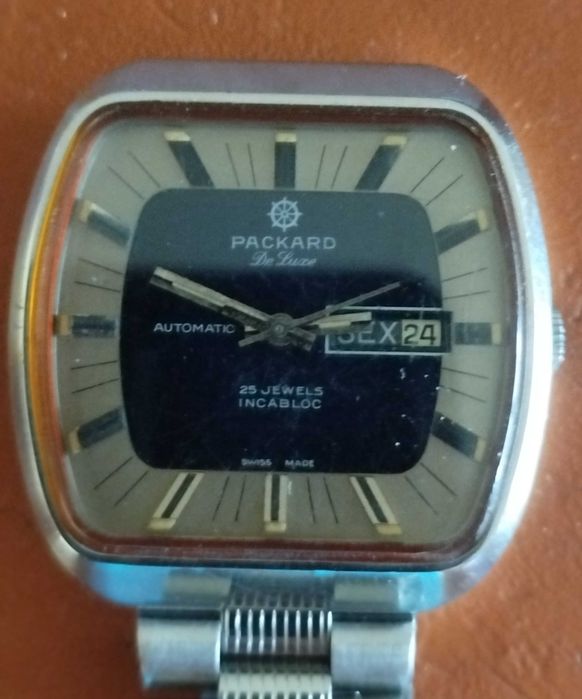 Relógio Vintage Packard De Luxe Automático