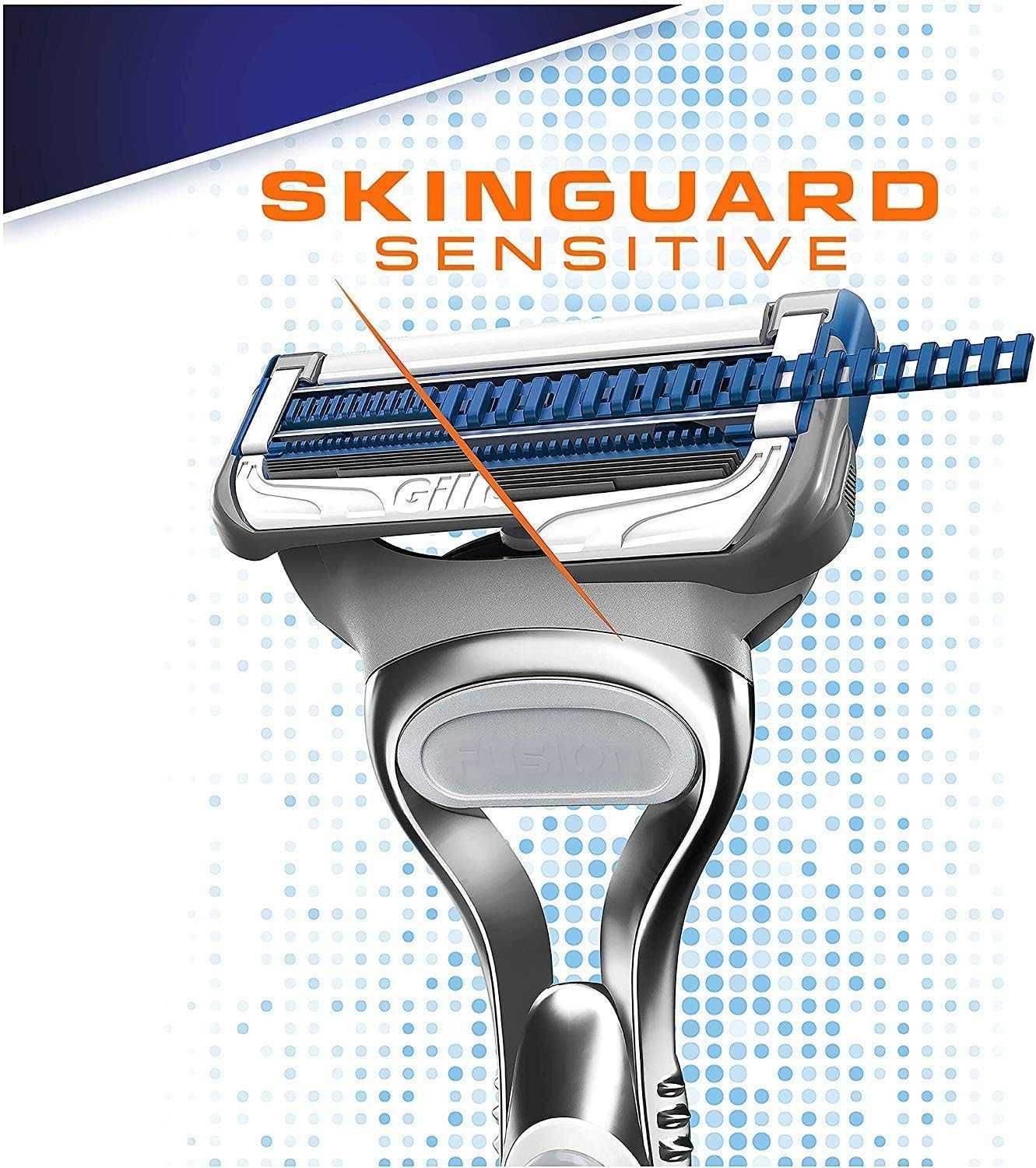 GILLETTE SKINGUARD Sensitive golarka + 2 wkłady