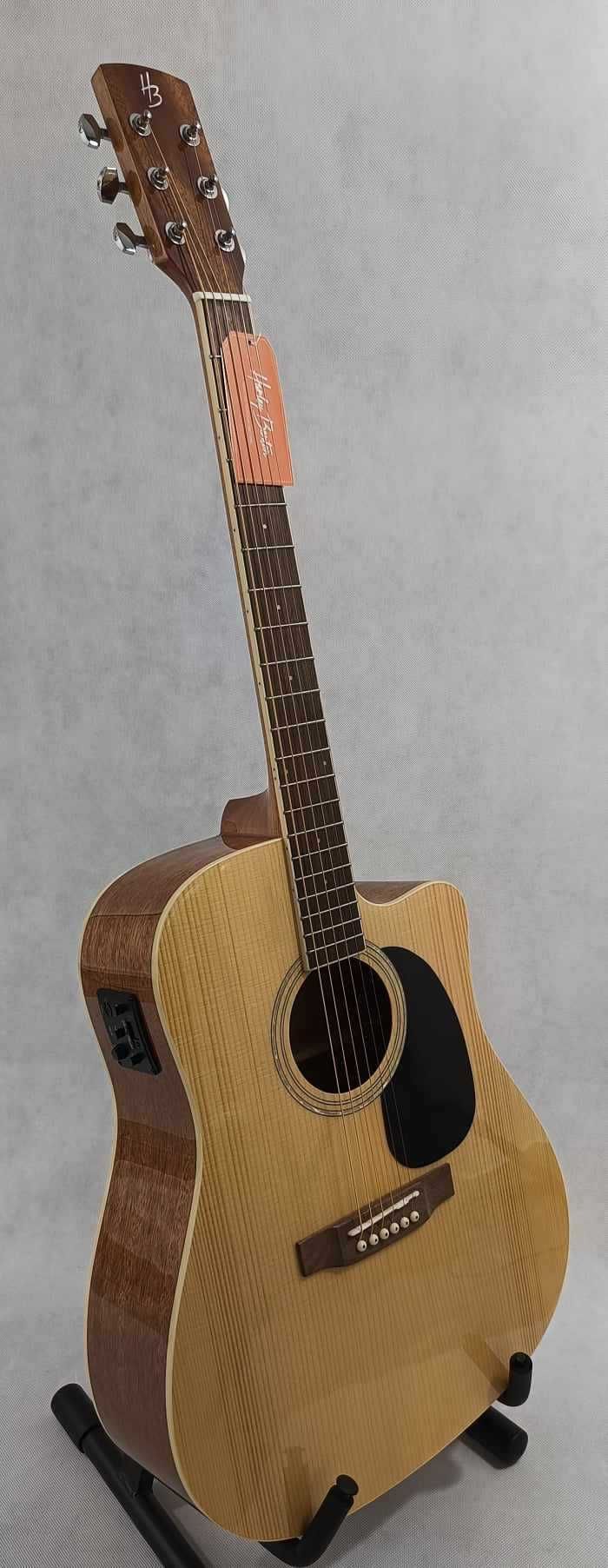 Harley Benton CLD-60SCE NT Custom Line-gitara elektro akustyczna