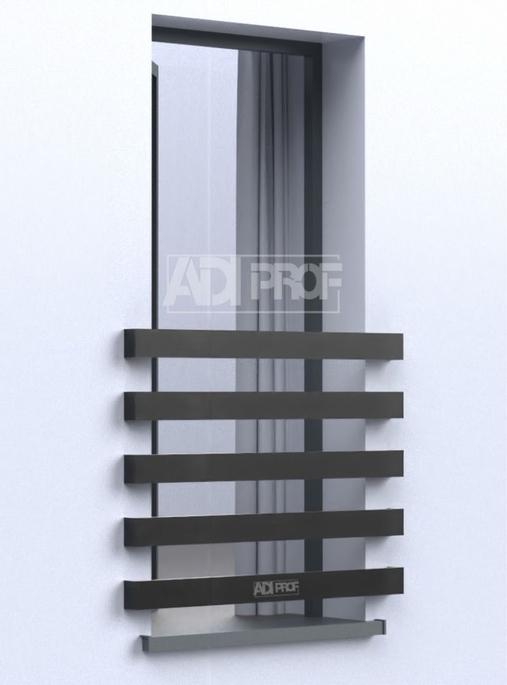 Balkon francuski aluminium balustrada aluminiowa