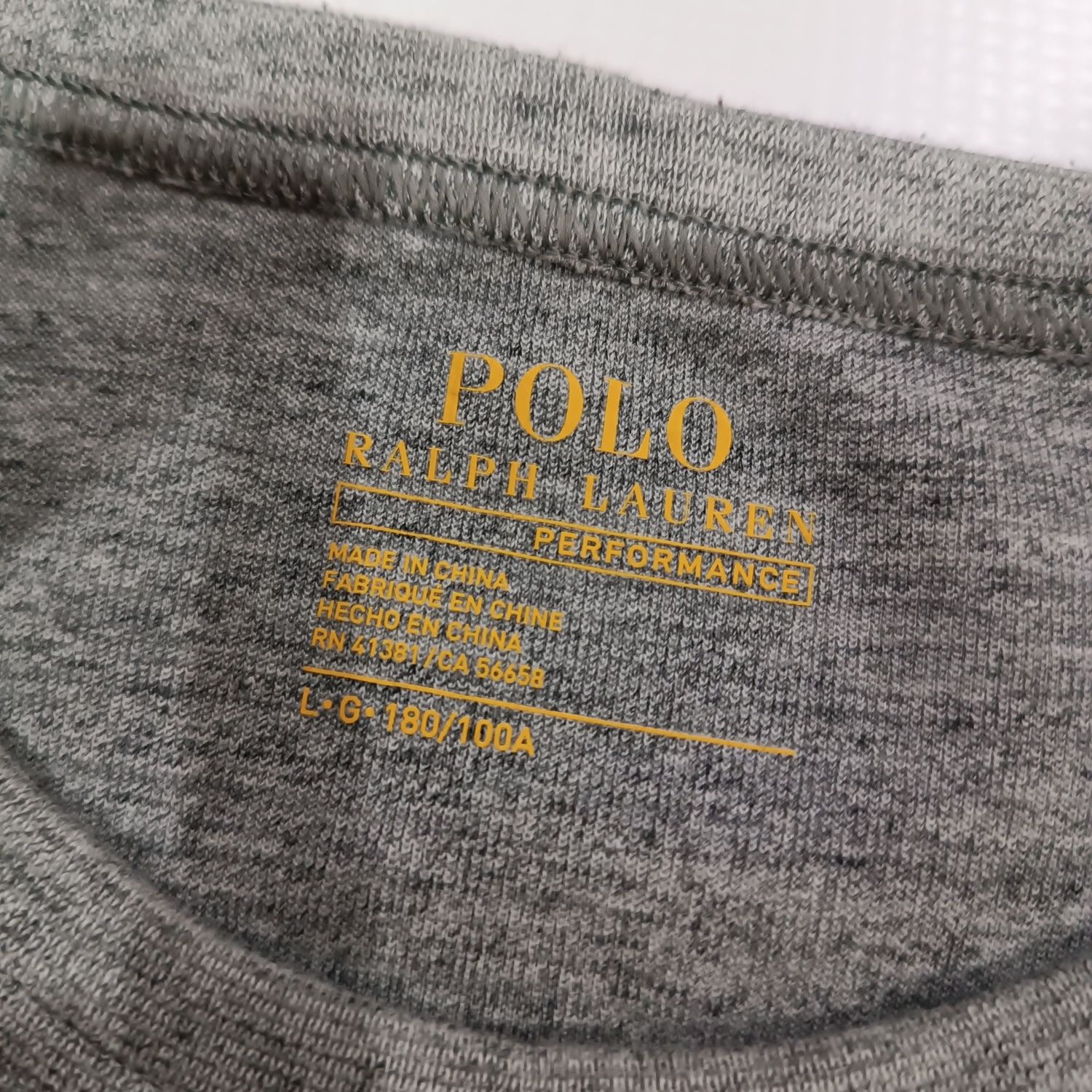 Ralph Lauren bluza polo roz,50/50/L bawełna okrągły dekolt nadruk p