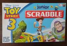 SCRABBLE junior, toy story, gra MATTEL