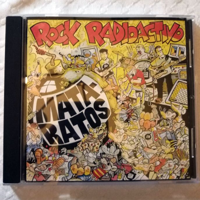 Mata Ratos - Rock Radioactivo CD original 1990 EMI VC