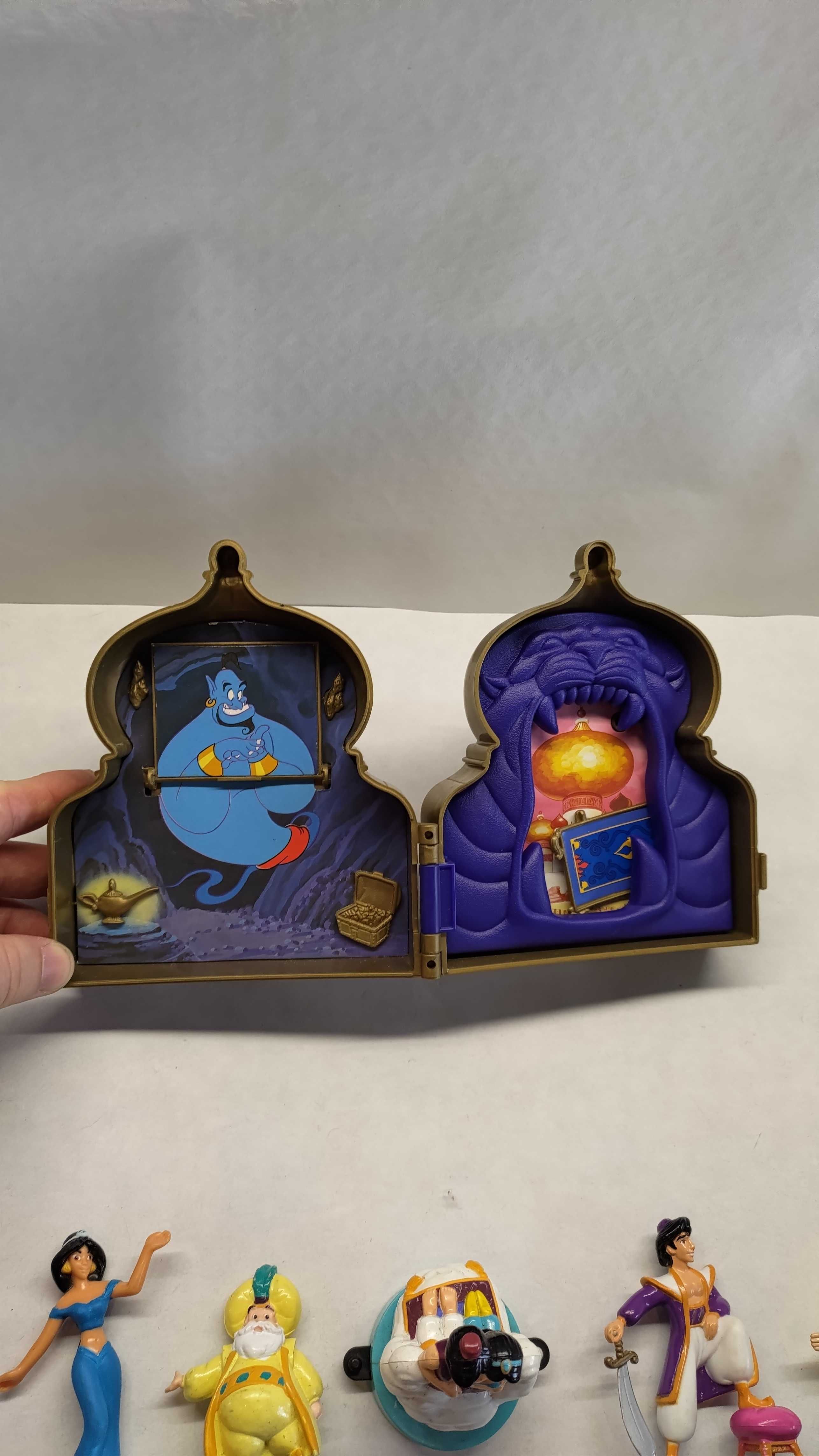 Disney Aladdin.Mattel 1992.фигурки.аладин.домик.жасмин.принцесса.