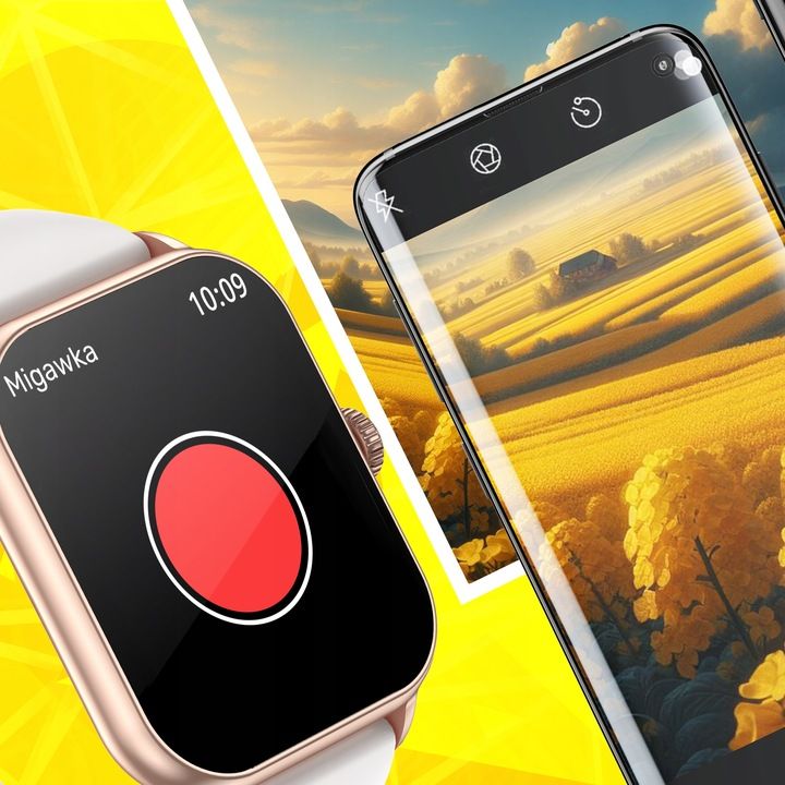 Smartwatch Damski Rozmowy Zegarek Sportowy Polskie Menu Pomiary Smart