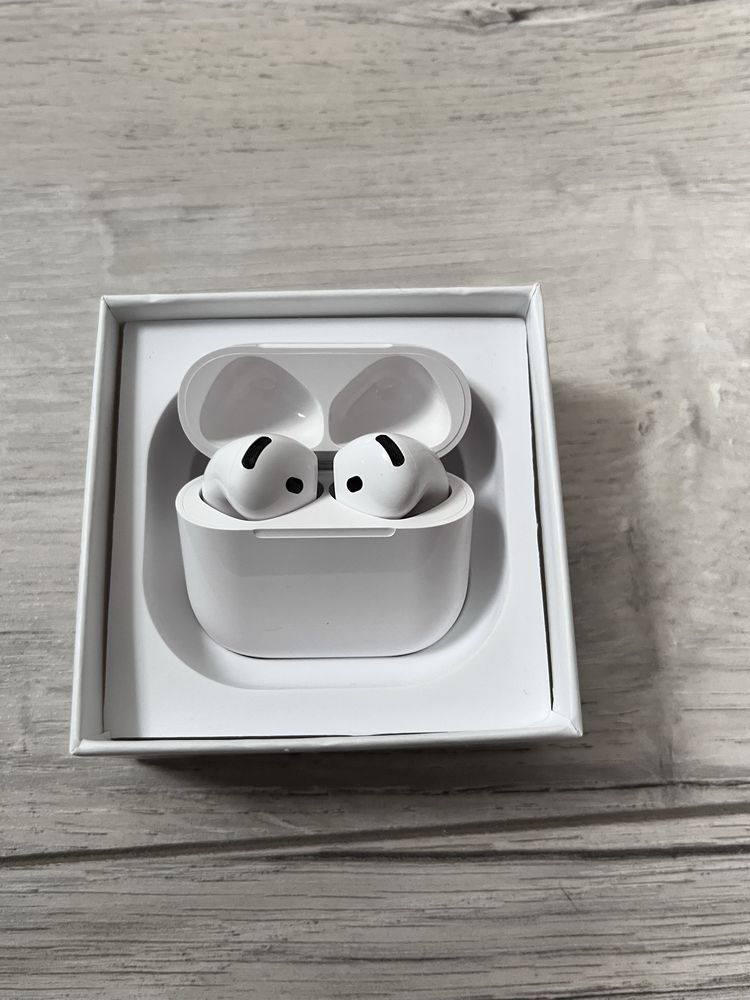 Nowe spuchawki douszne air pods 4 ANC