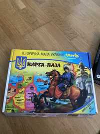 Історична карта-пазл Україна / карта україни пазл
