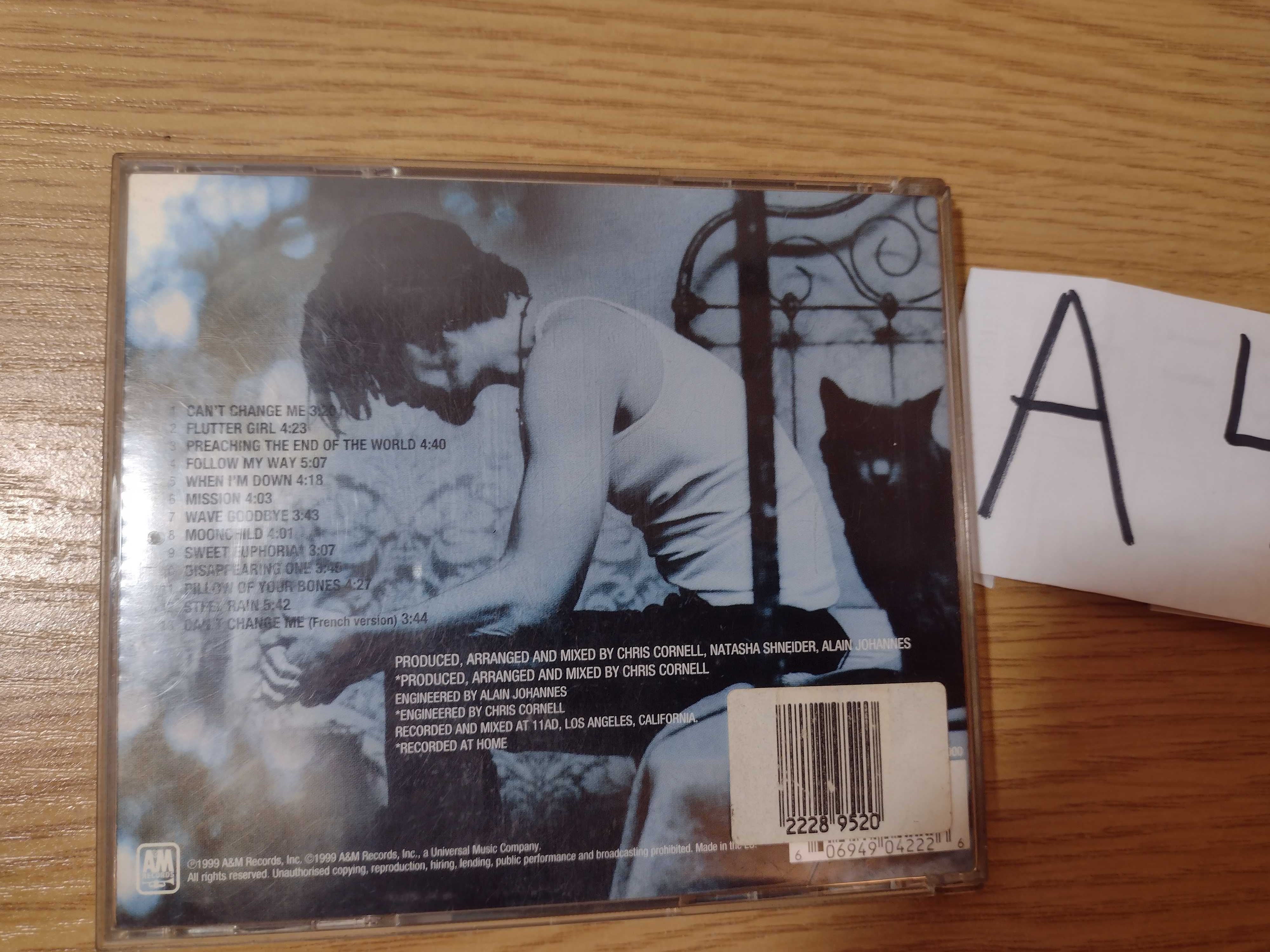 CD Chris Cornell Euphoria morning