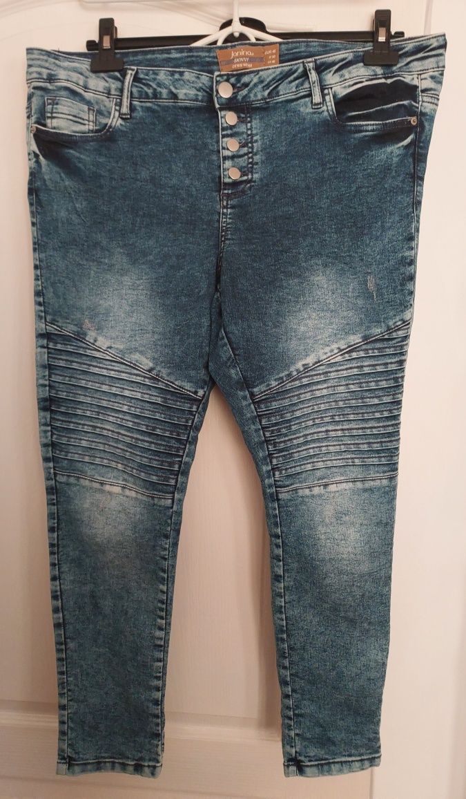 Spodnie jeansowe jeansy Skinny Janina 46 (46/48/50)
