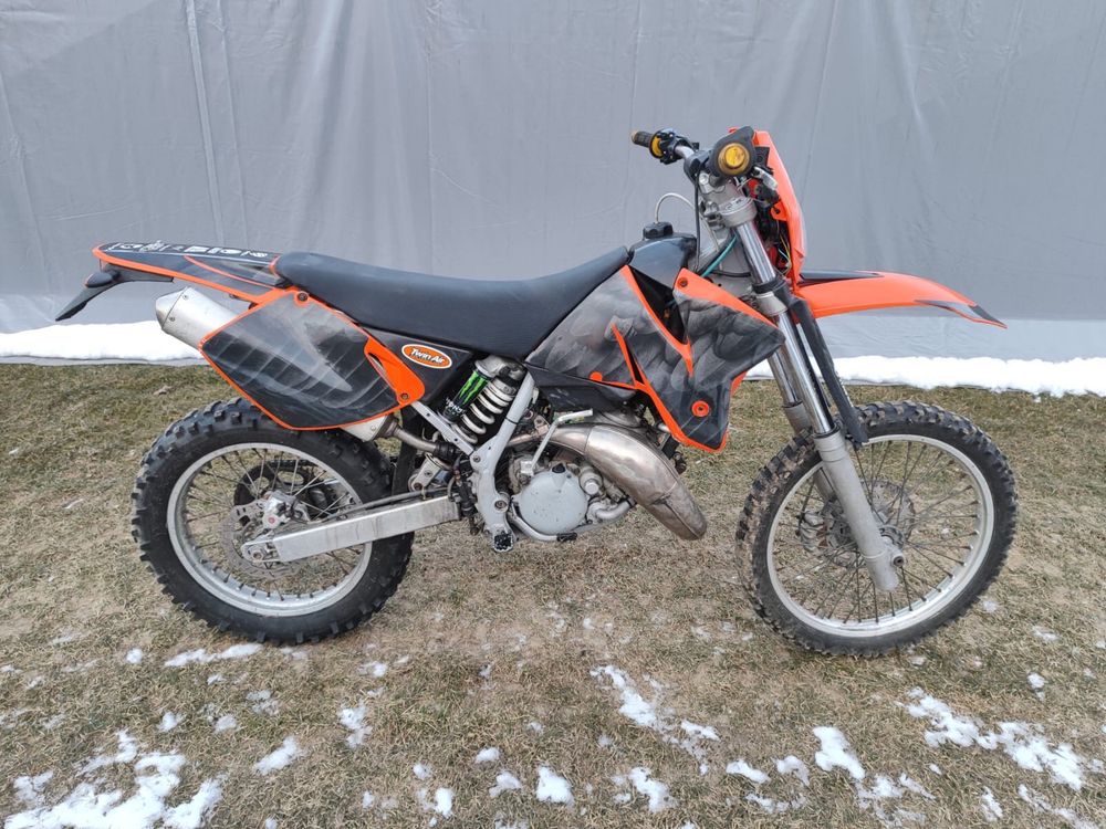 Ktm exc 125 zarejestrowany mozliwy transport