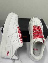 Nike Air Force 1 x supreme Biały 42