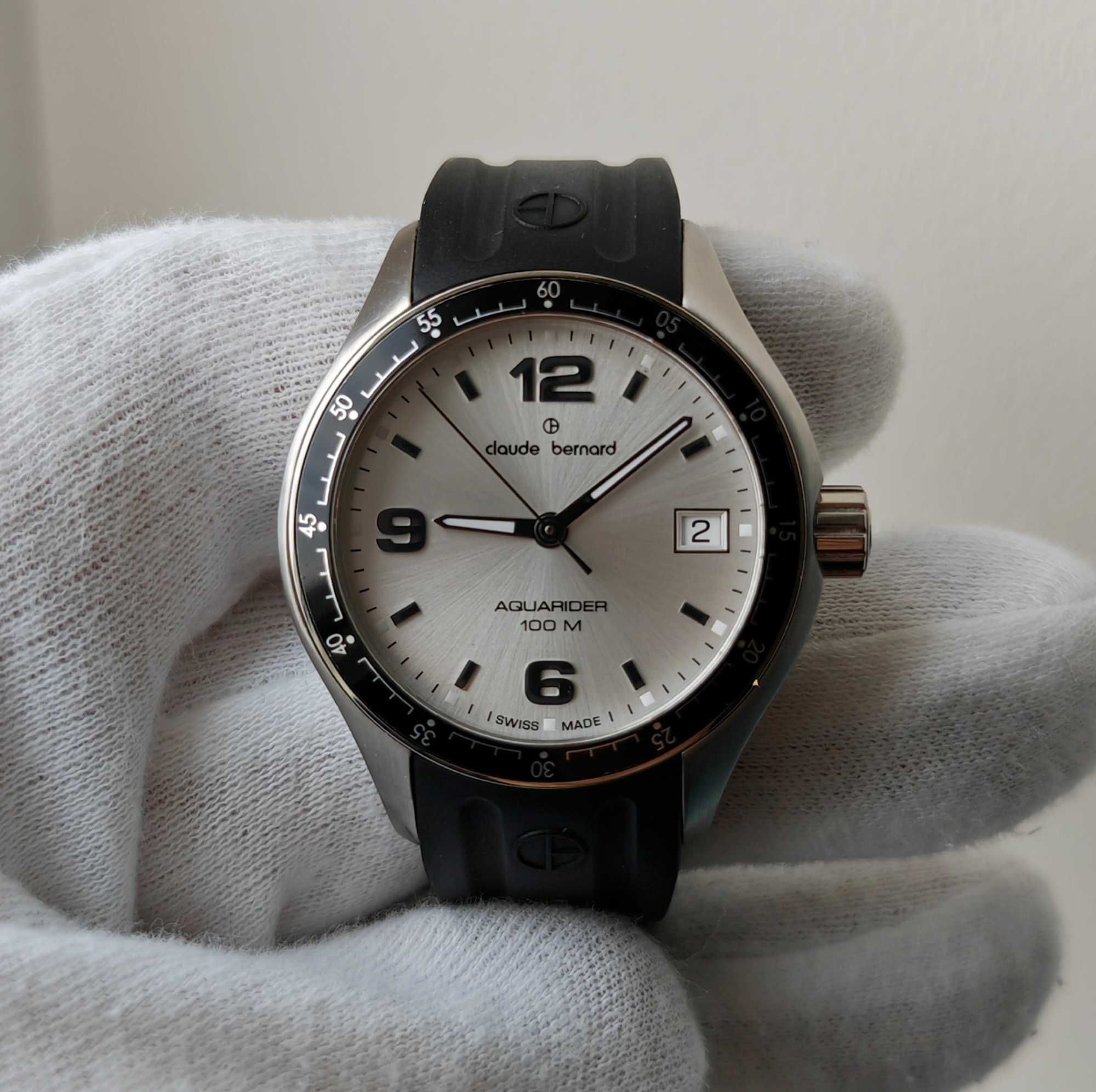 Жіночий годинник Claude Bernard Aquarider 70168 100m Swiss made