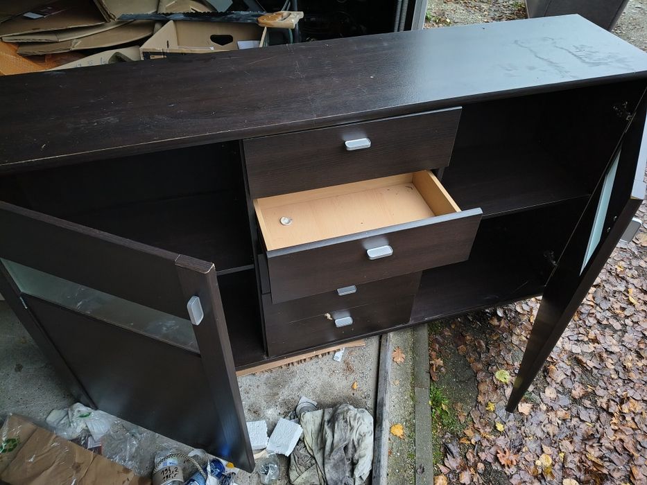 Komoda brąz fajna duża transport
