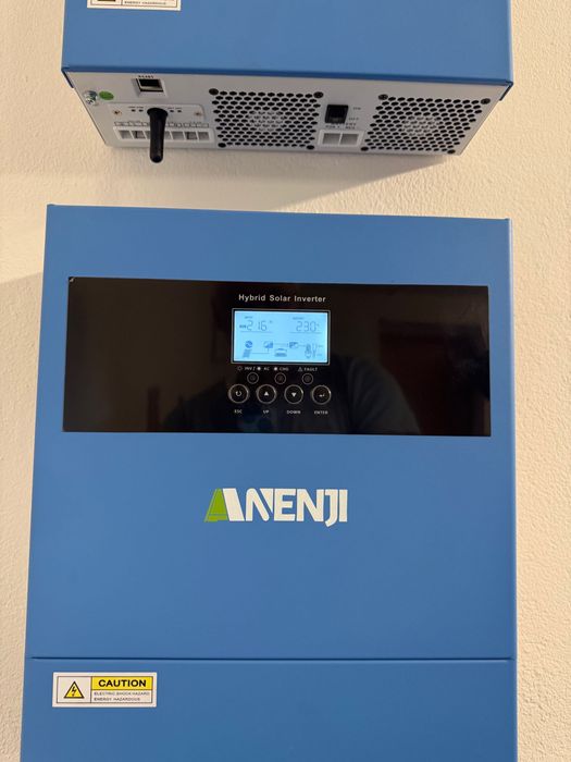 Anenji 4.2KW 24V Hybrydowy Inwerter On grid Off grid Inwerter z WIFI