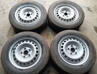 Koła zimowe VW T5 T6 Felgi 5x120 + opony 205/65r16c Semperit Komplet