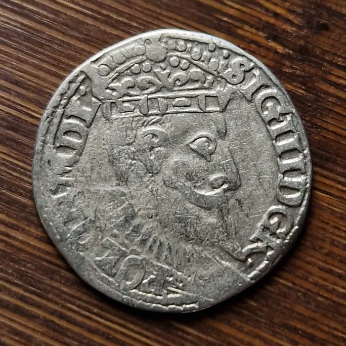 Trojak 1599 Olkusz Zygmunt II Waza srebro
